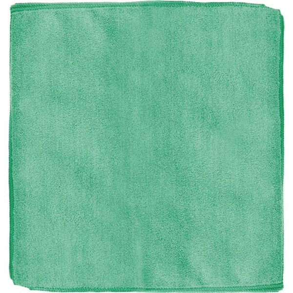 12 in. x 12 in. General Purpose Microfiber Cleaning Cloth, Green